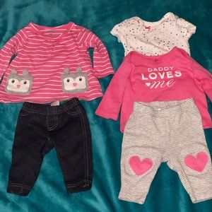 Cater’s baby girl outfits